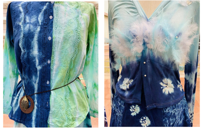 崇真尚美 非遺印染 服裝學院開展 《創意手工印染》課程結課展